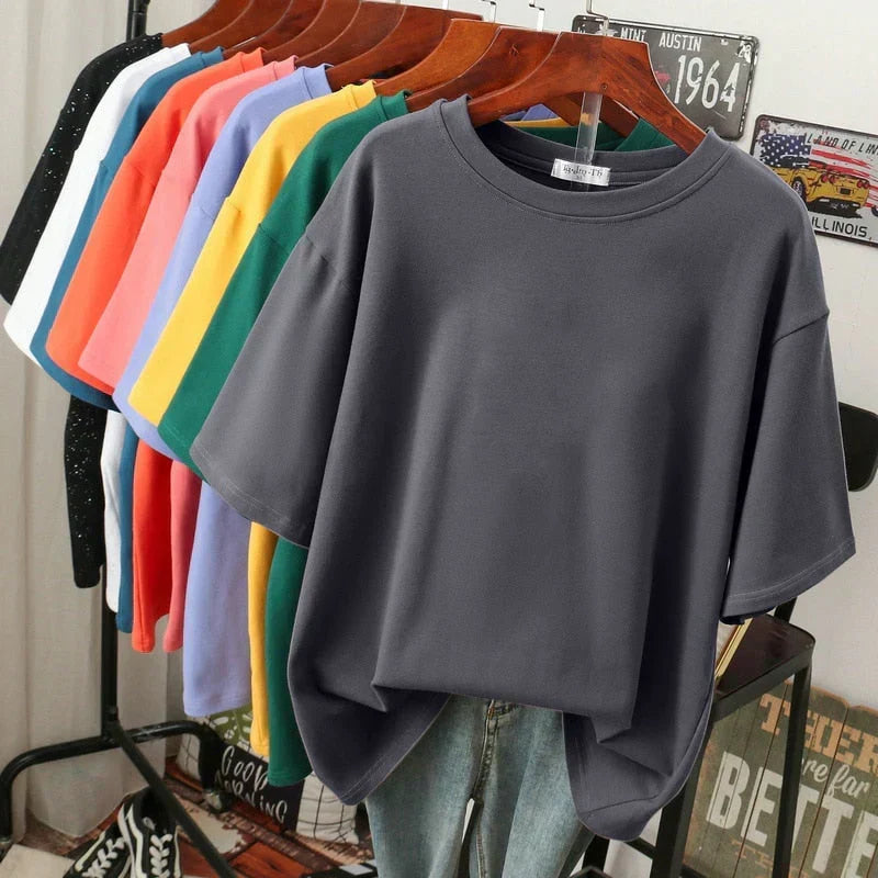 T-shirt oversize | T-shirt pour femme à coupe décontractée