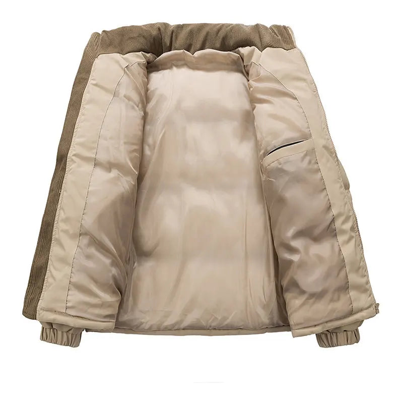 Doudoune matelassée unisexe | Manteau d’hiver épais rembourré de coton