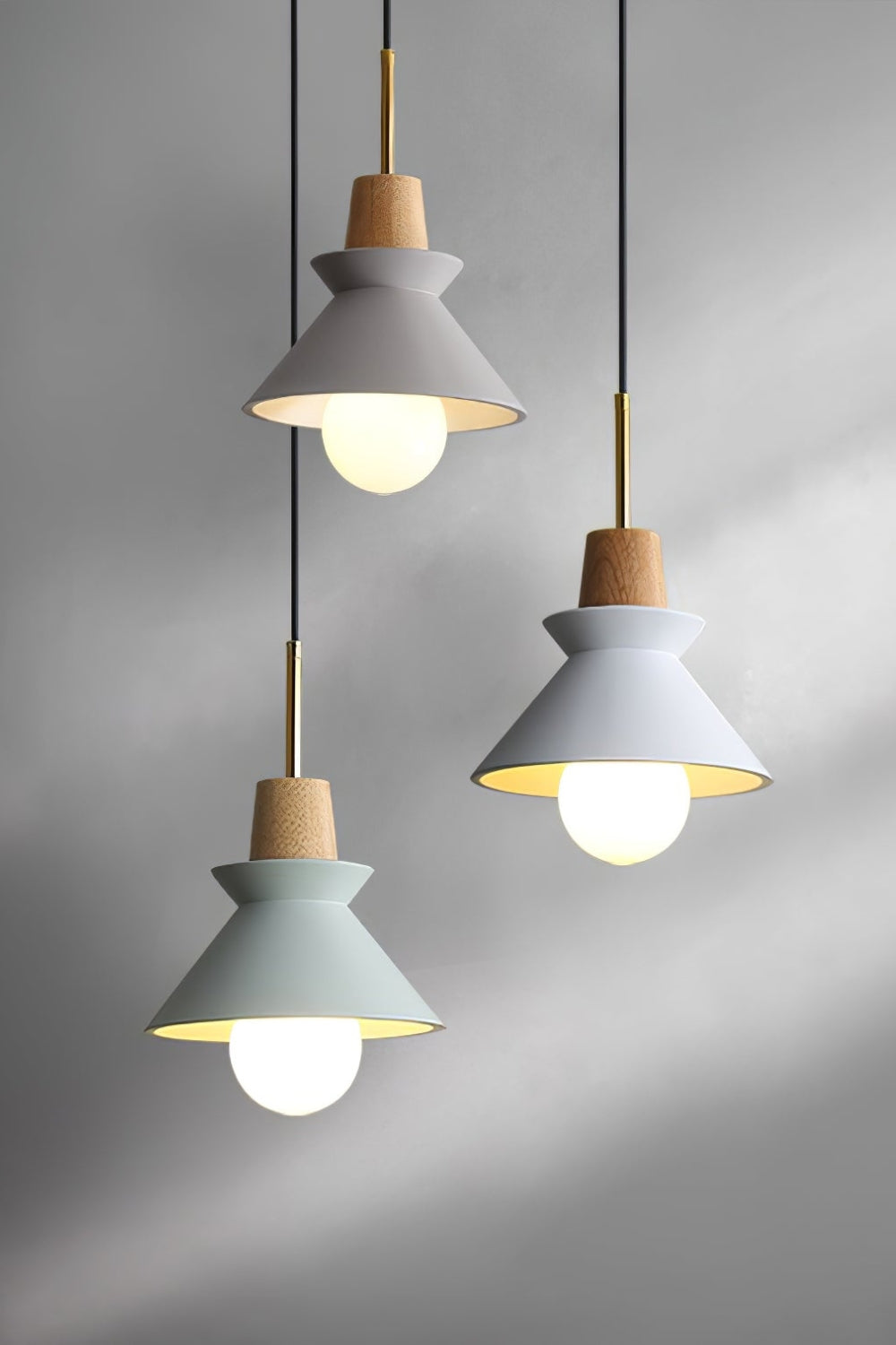 Scandinavische Hanglamp | Houten & Harsen Plafondlamp In 8 Kleuren