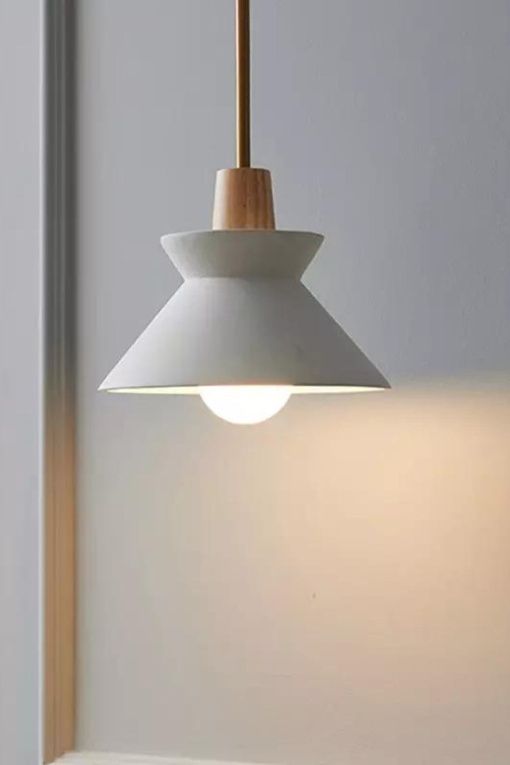 Scandinavische Hanglamp | Houten & Harsen Plafondlamp In 8 Kleuren