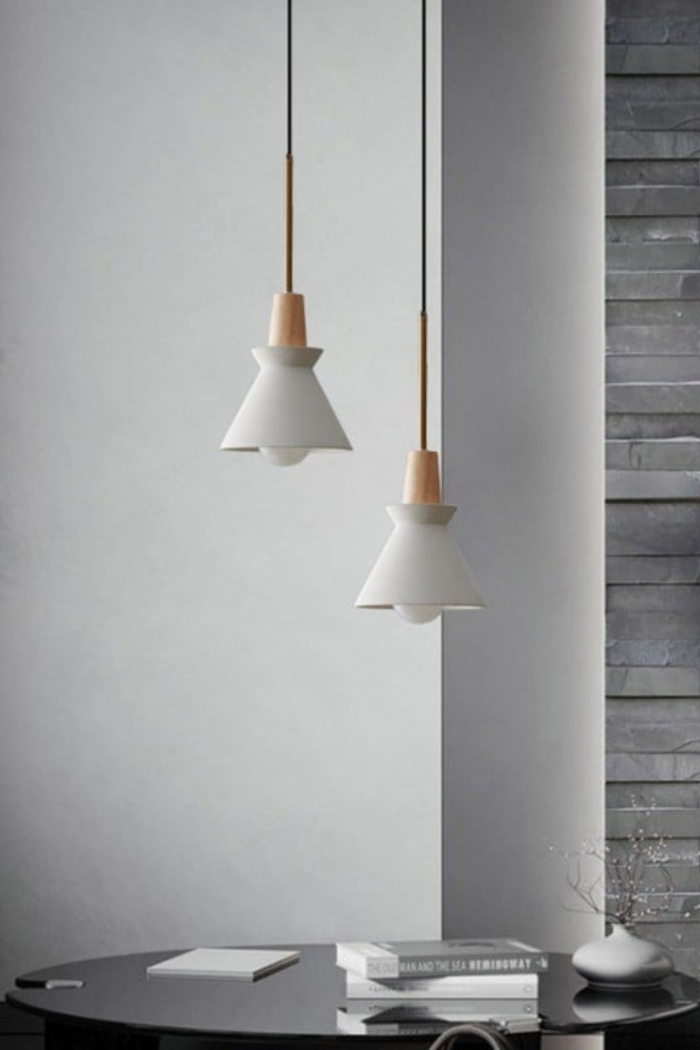 Scandinavische Hanglamp | Houten & Harsen Plafondlamp In 8 Kleuren