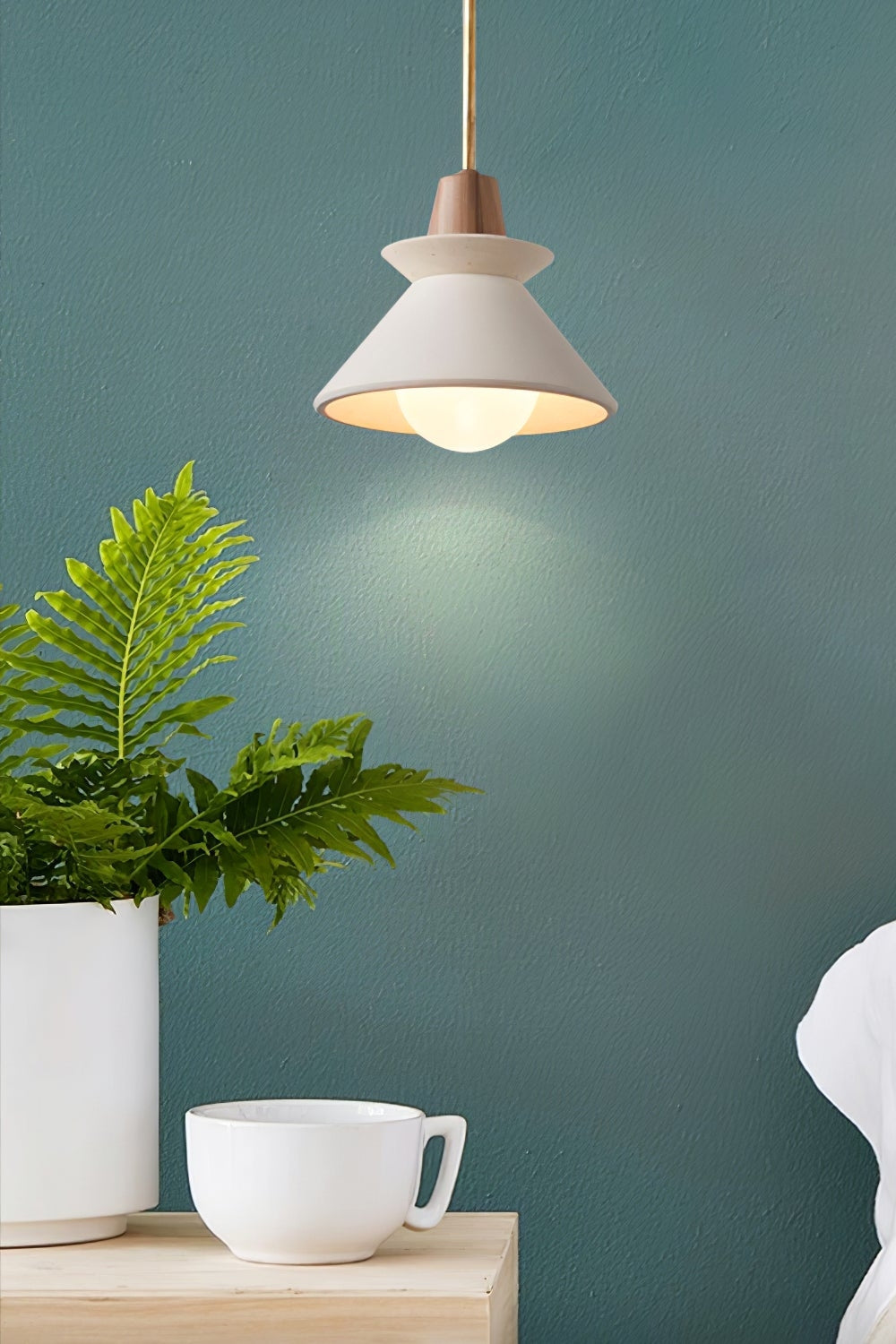 Scandinavische Hanglamp | Houten & Harsen Plafondlamp In 8 Kleuren