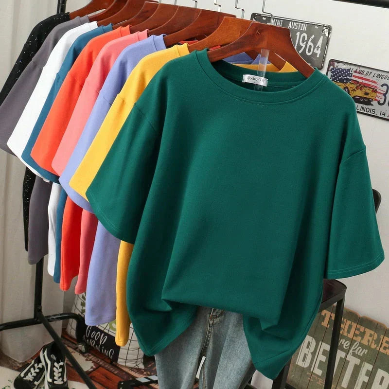 T-shirt oversize | T-shirt pour femme à coupe décontractée