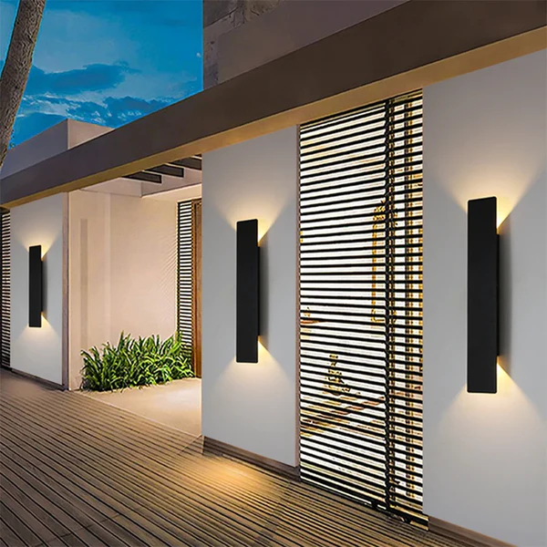 Lange LED Wandlamp | Minimalistische IP65 Buitenverlichting Voor Gang