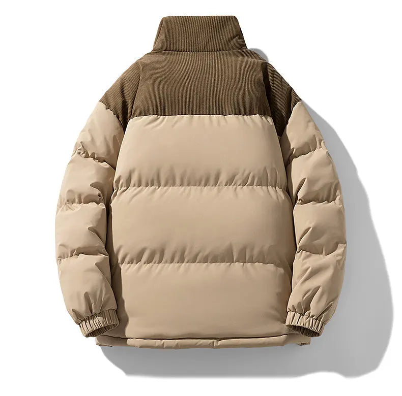 Doudoune matelassée unisexe | Manteau d’hiver épais rembourré de coton