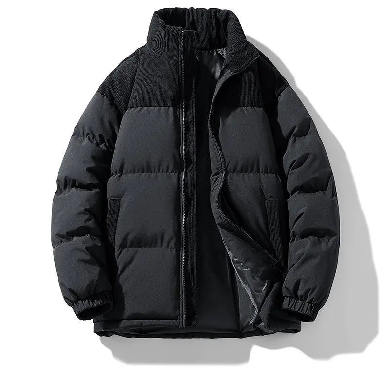 Doudoune matelassée unisexe | Manteau d’hiver épais rembourré de coton
