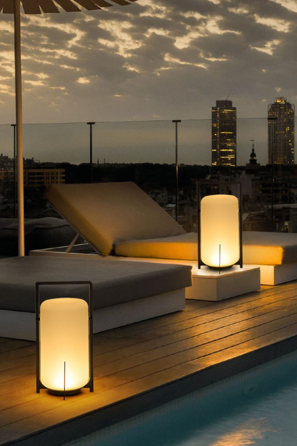 Twilight Oplaadbare Tafellamp | IP65 LED Buitenlamp