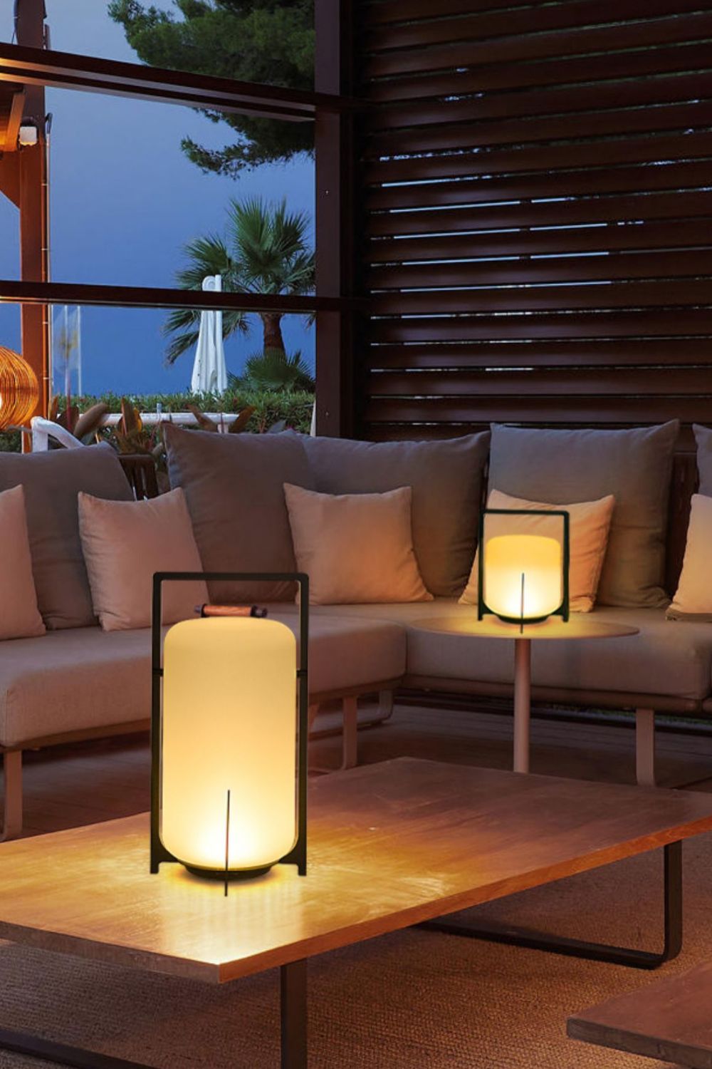 Twilight Oplaadbare Tafellamp | IP65 LED Buitenlamp