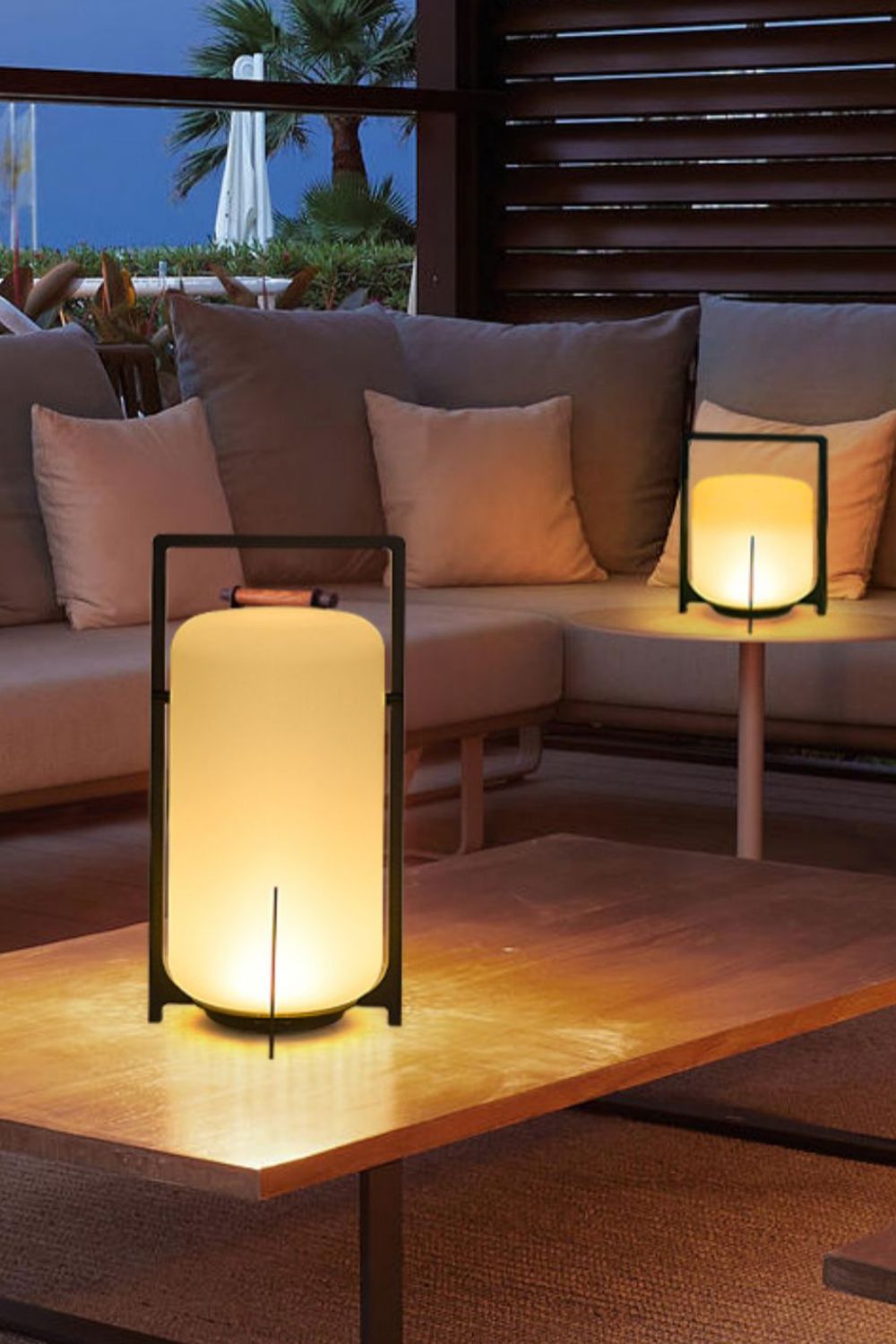 Twilight Oplaadbare Tafellamp | IP65 LED Buitenlamp