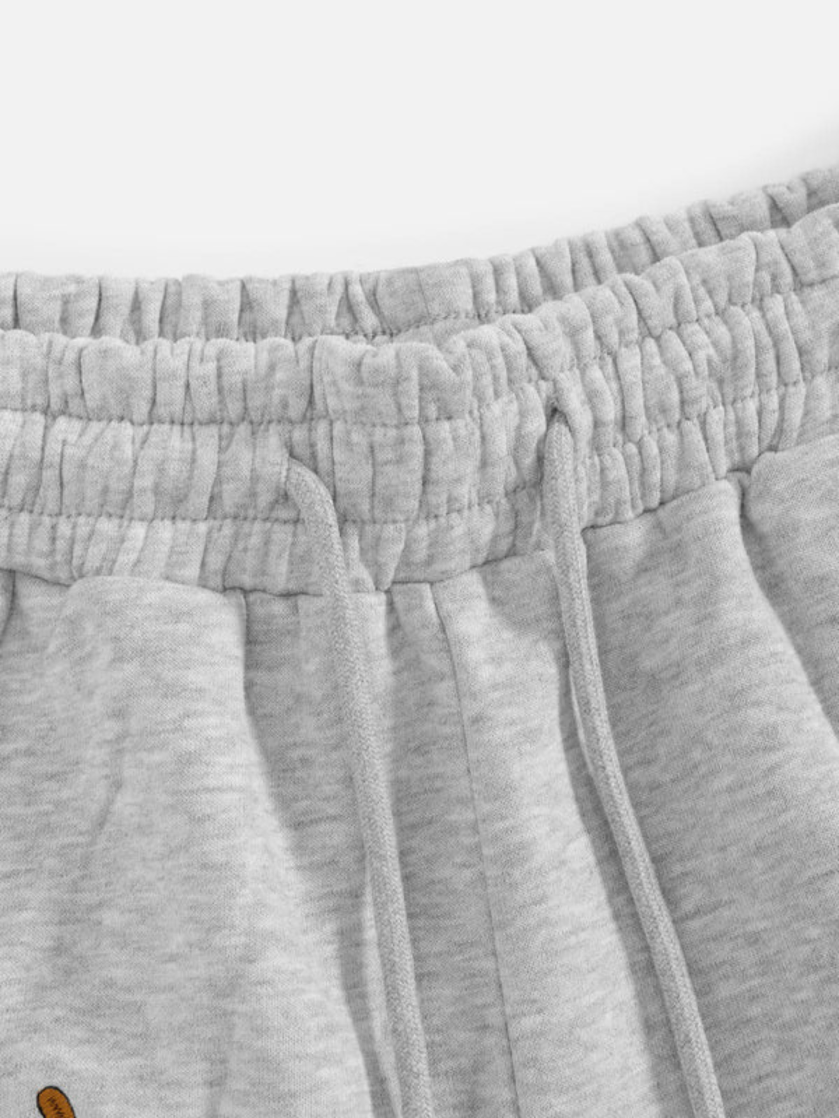 Women's Barrel-Leg Joggers | High-Waisted with Embroidered Dog