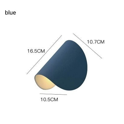 Scandinavische Moderne Wandlamp | Dimbare LED-Lamp 4,5W