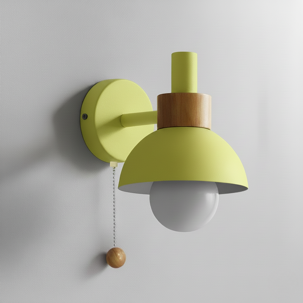 Nowoczesna Kolorowa Skandynawska Lampa Ścienna