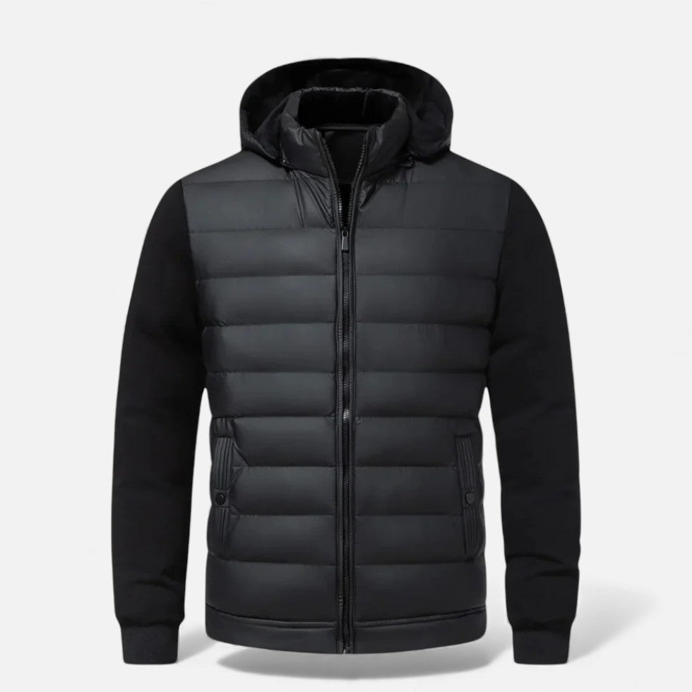 Gewatteerde Herenjas Met Capuchon | Warme Casual Winterjas