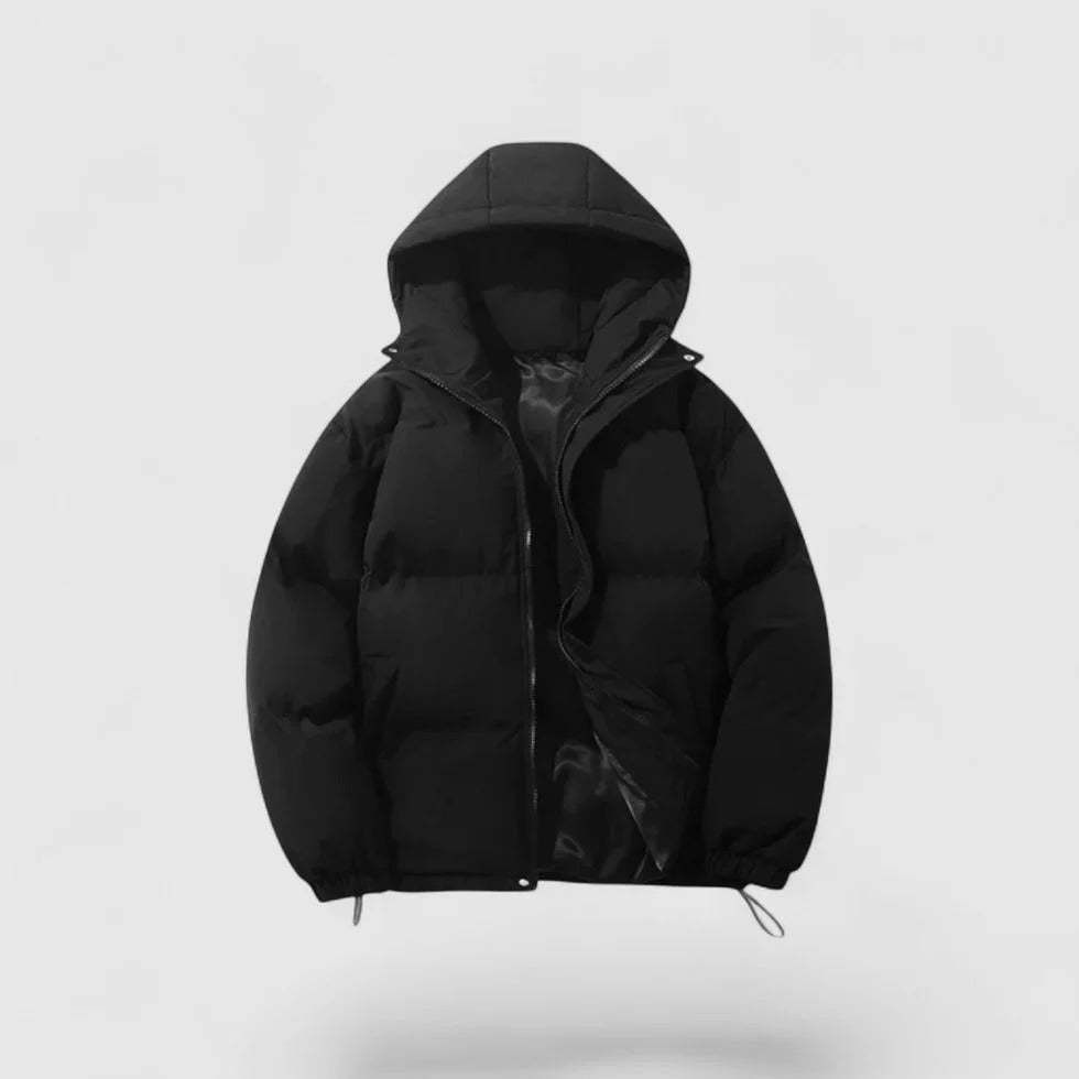 Heren Winter Pufferjack Met Capuchon | Warme Gewatteerde Jas