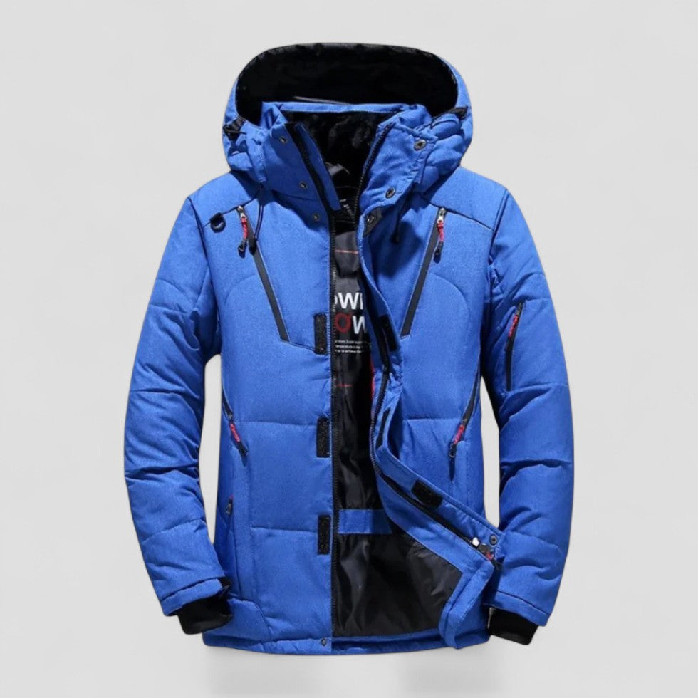 Gevoerde Winterjas Met Capuchon Voor Heren | Warme Fleecejas