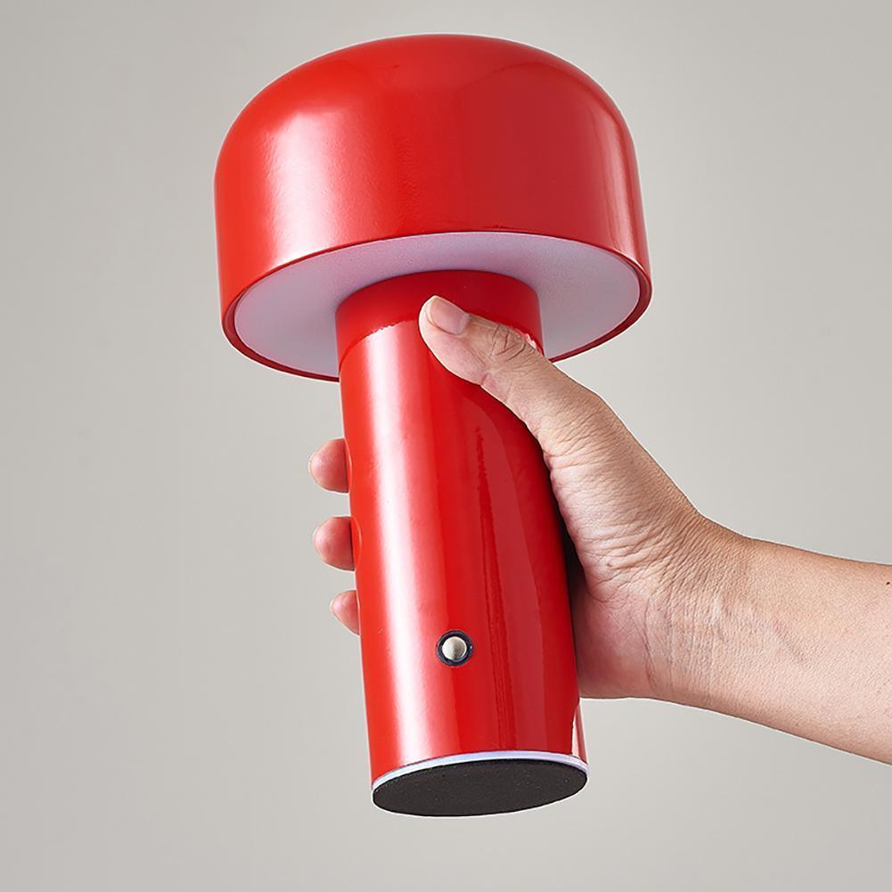 Draagbare Tafellamp | Retro Italiaans Paddenstoel Design