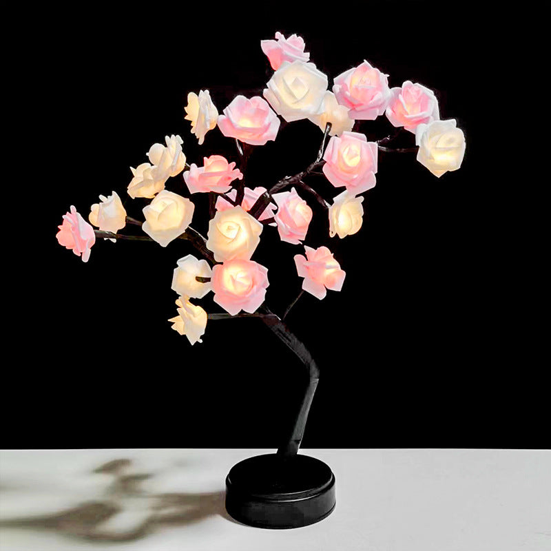LED Rozenboom Lamp | Decoratieve Bloemenlamp Met Aanraakbediening