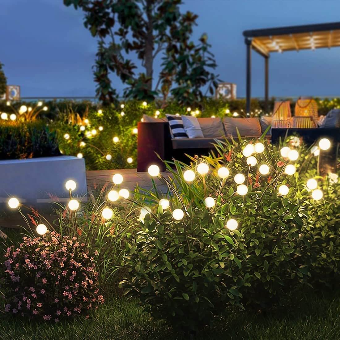 Solar Tuinprikker LED Buitenlamp met Modern Wit Licht