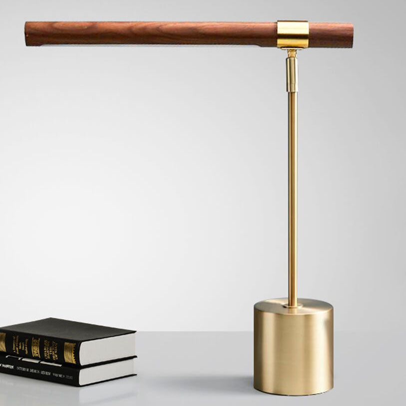 Moderne Minimalistisk Guld Bordlampe – Akryl & Hardware – LED 6W