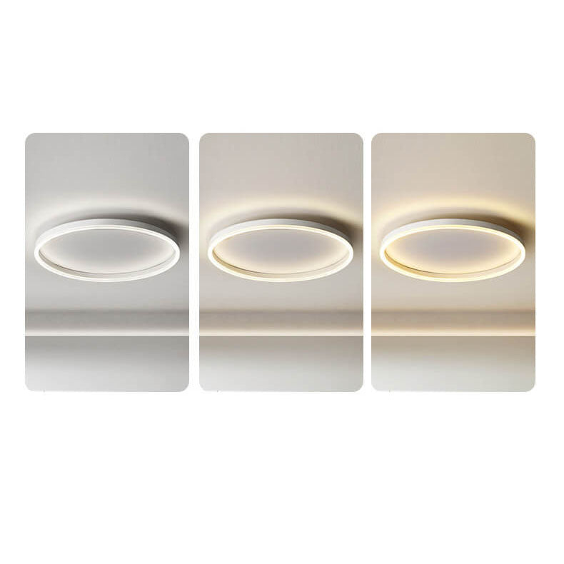 Moderne LED Loftlampe i Japandi Stil