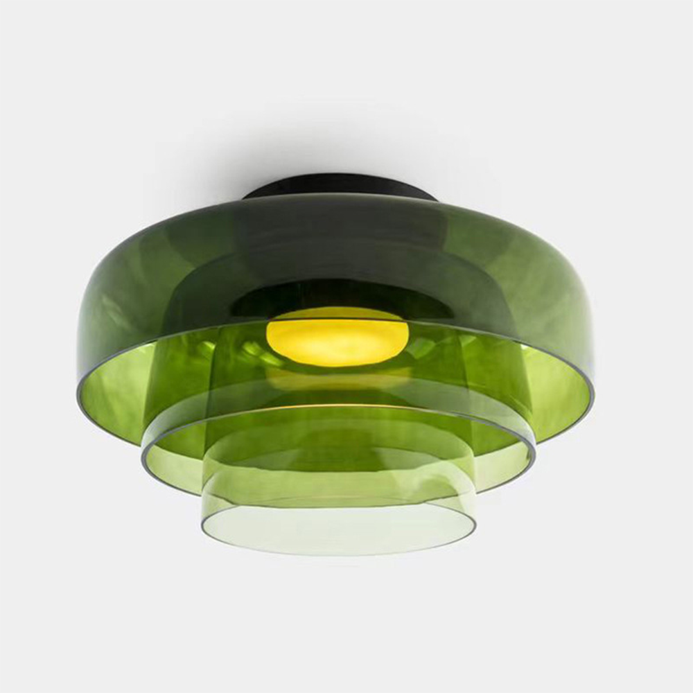 Moderne Designer Glas Loftlampe