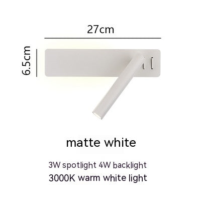 Scandinavische Draaibare Spot Wandlamp | Nordic LED-Verlichting