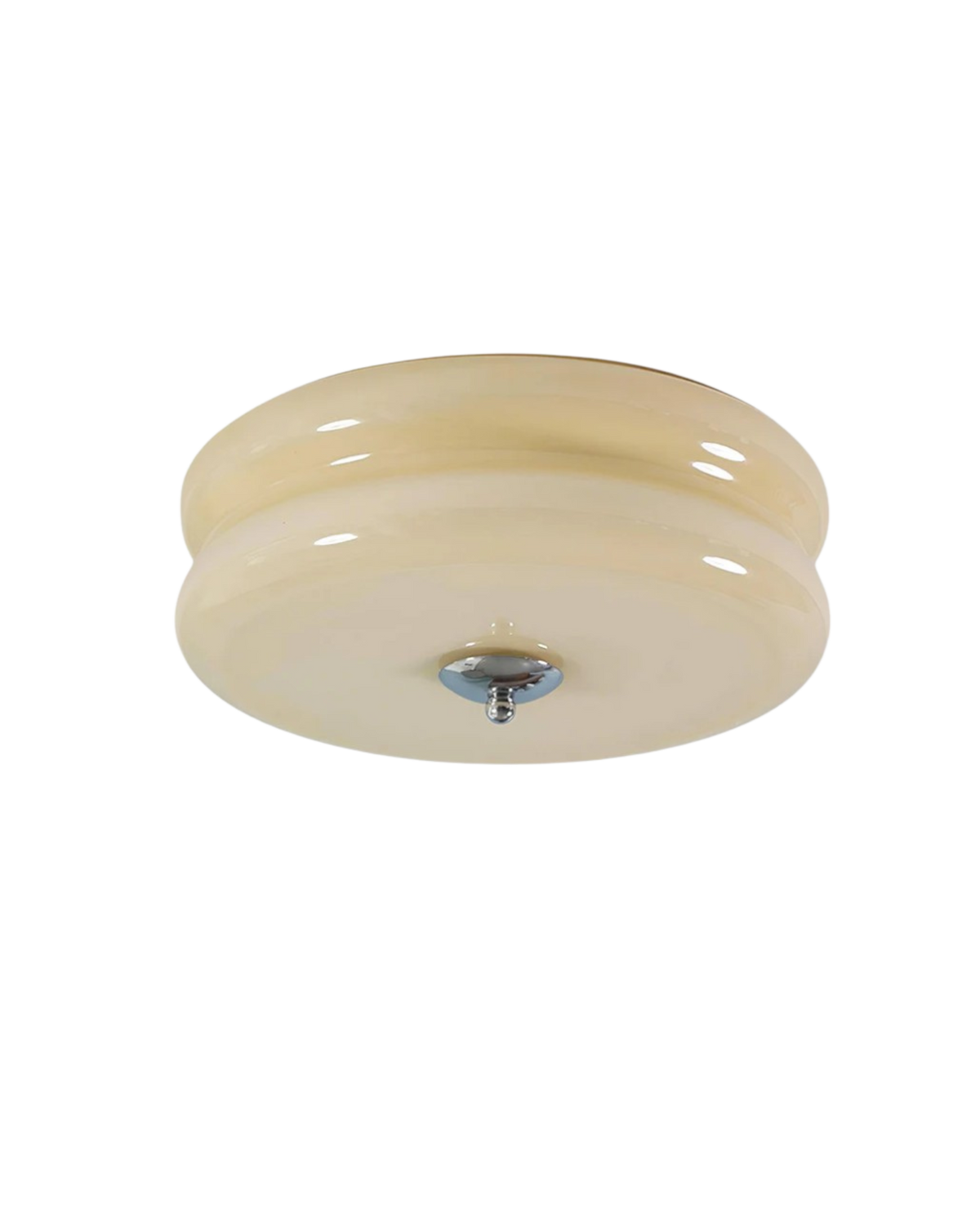 Minimalistische Vintage Plafondlamp Van Kunstglas | Elegante Lamp