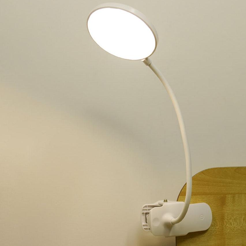 Moderne Hvid Bordlampe af ABS & PP – Minimalistisk Design