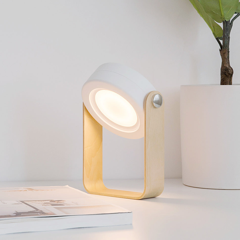 Froy – Foldbar Bordlampe med USB-Opladning & 4 Dæmpbare Lysindstillinger