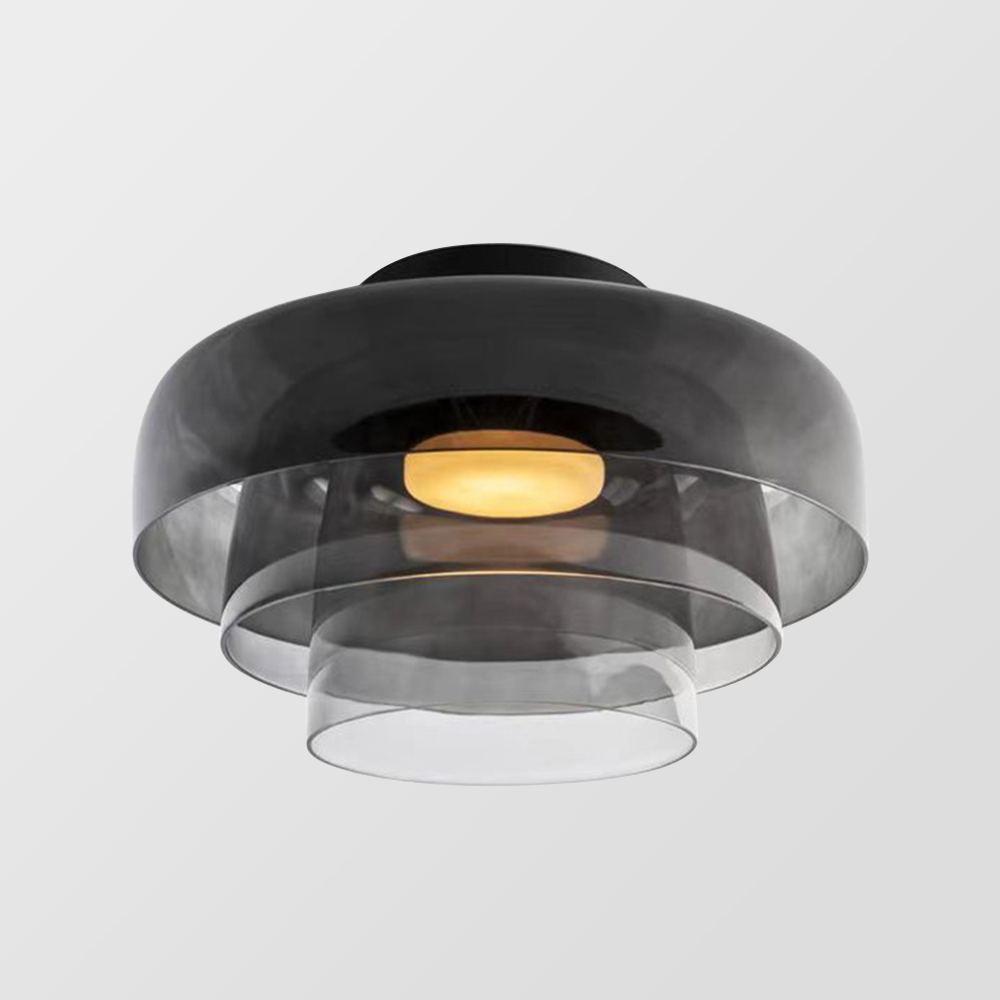 Moderne Designer Glas Loftlampe