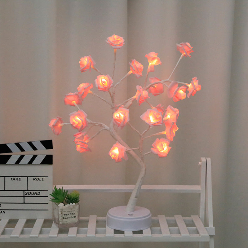 LED Rozenboom Lamp | Decoratieve Bloemenlamp Met Aanraakbediening