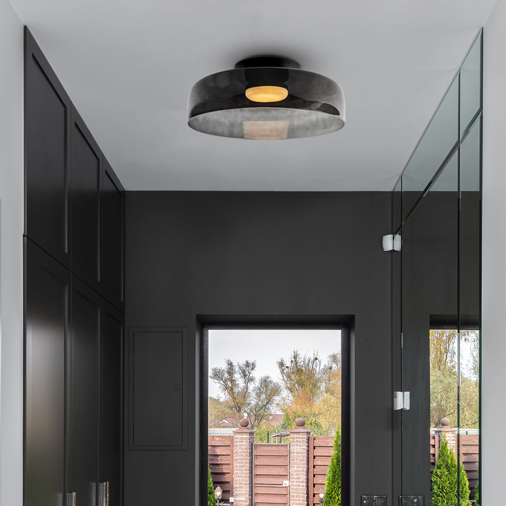 Moderne Designer Glas Loftlampe