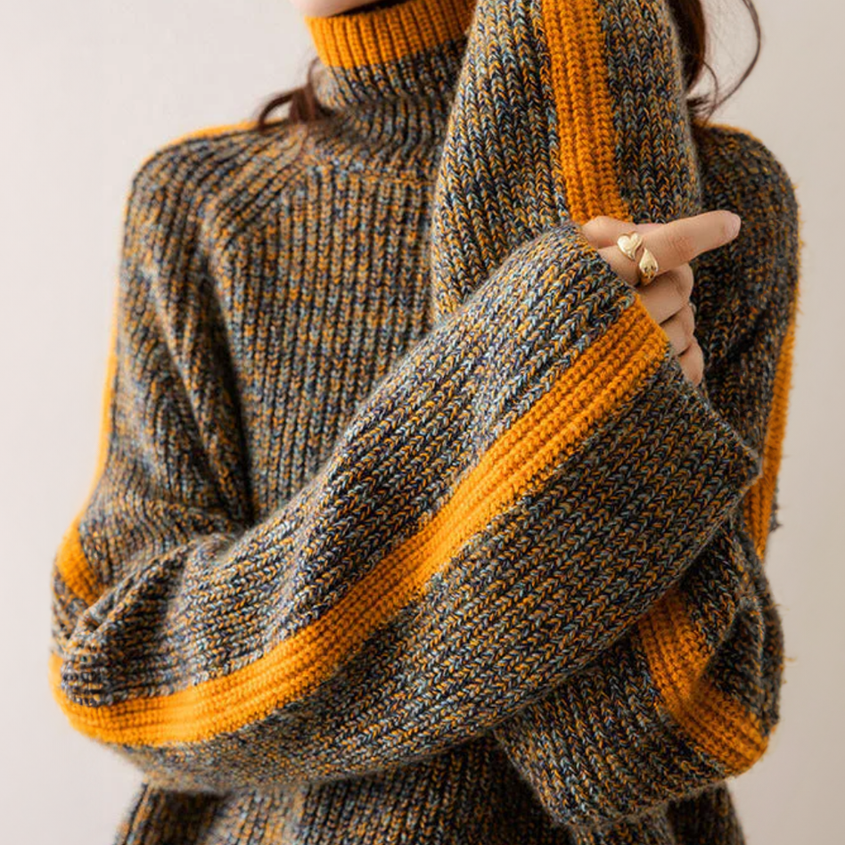 Pull élégant et confortable pour femme | Pull doux en maille de laine