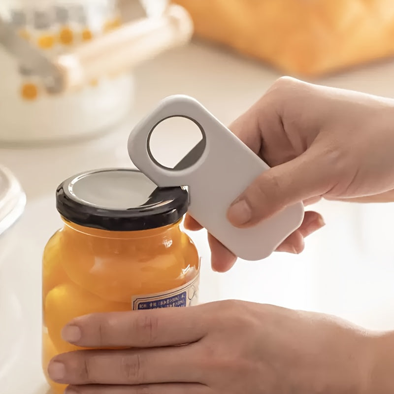 3-in-1 Flessen- en Blikopener – Magnetisch, RVS & Compact Ontwerp