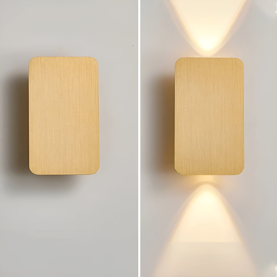 Minimalistisk LED-vägglampa för modern stämningsbelysning