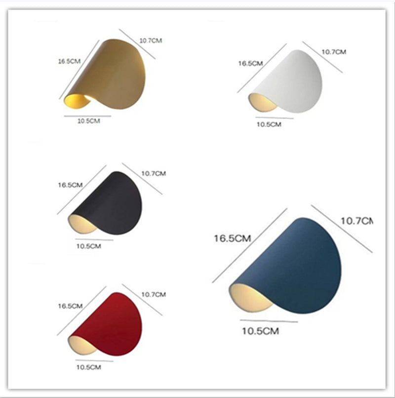 Scandinavische Moderne Wandlamp | Dimbare LED-Lamp 4,5W