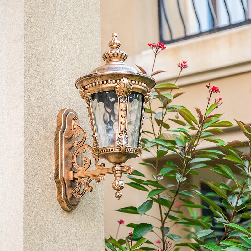 Retro Waterdichte Lotus Wandlamp | Europese LED Buitenlamp