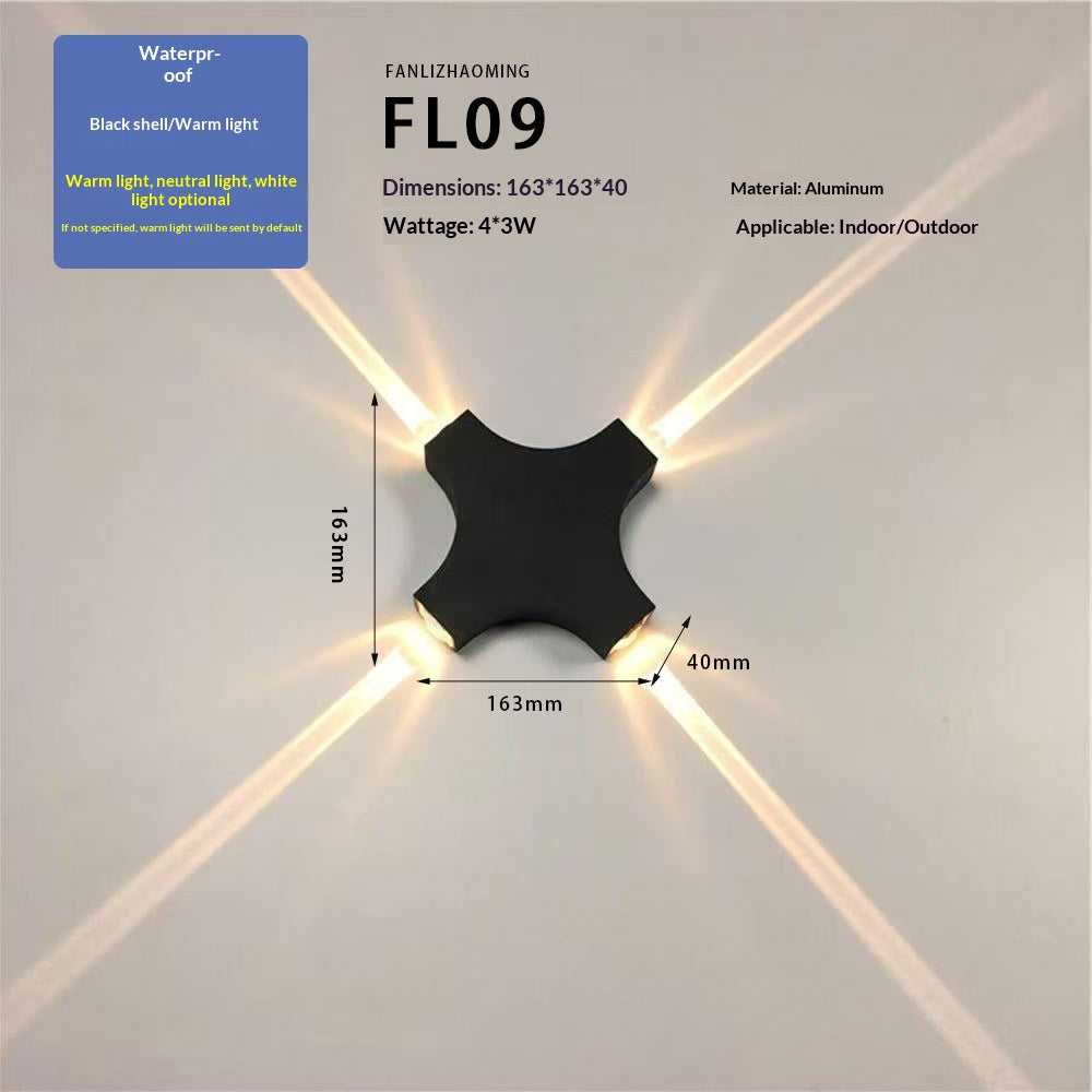 Moderne Waterdichte Buitenwandlamp | IP65 LED Wandlamp