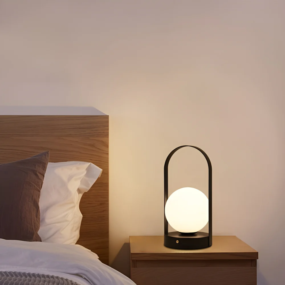 Draadloze & Elegante oplaadbare tafellamp met warm wit licht
