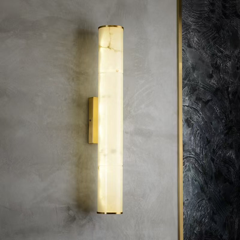 Luxe Marmeren Wandlamp | Spaanse Stijl LED Wandlamp