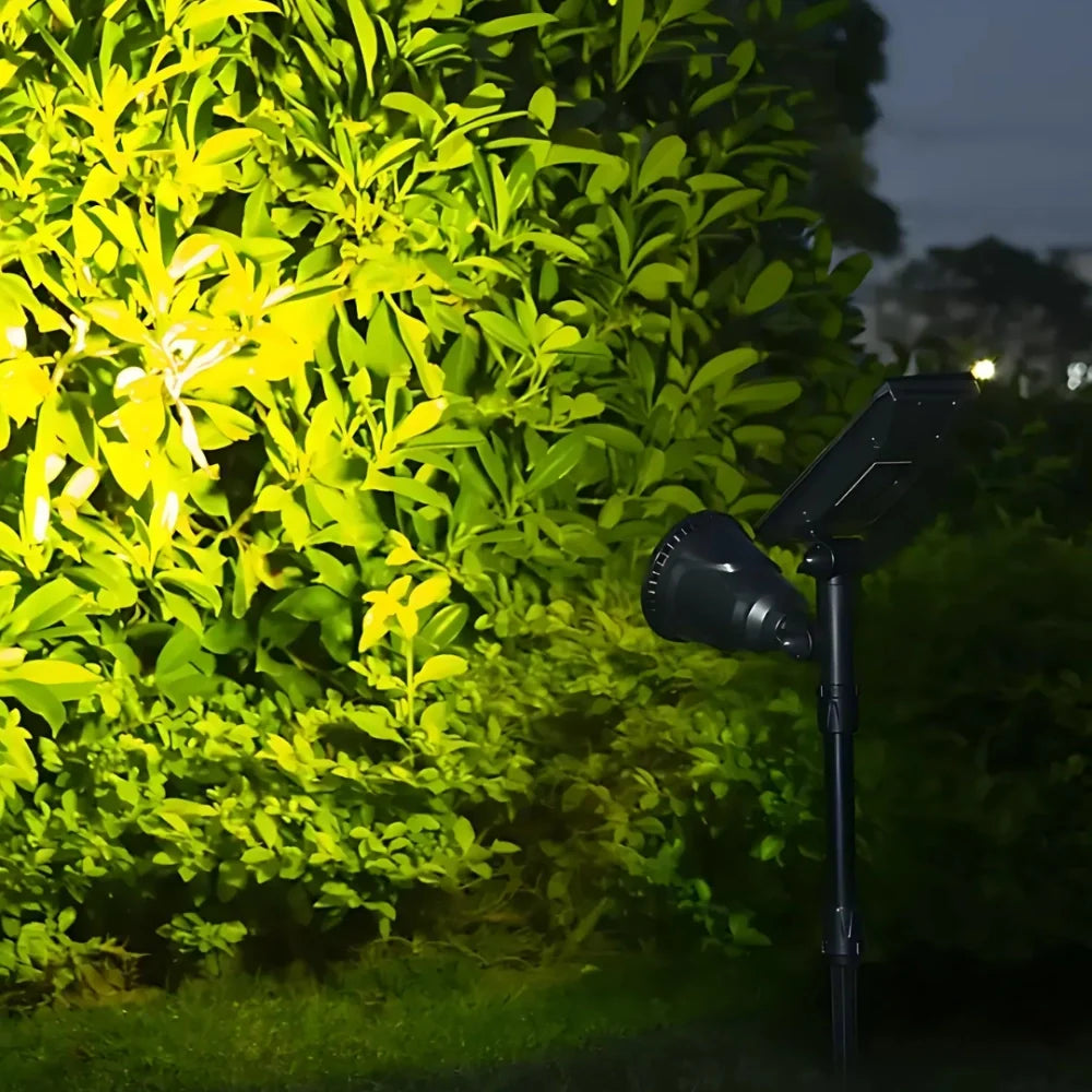 Tuinspot op zonne-energie | IP55-ledbuitenverlichting met 9 kleuren
