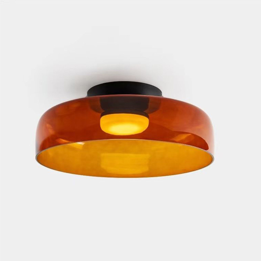 Moderne Designer Glas Loftlampe