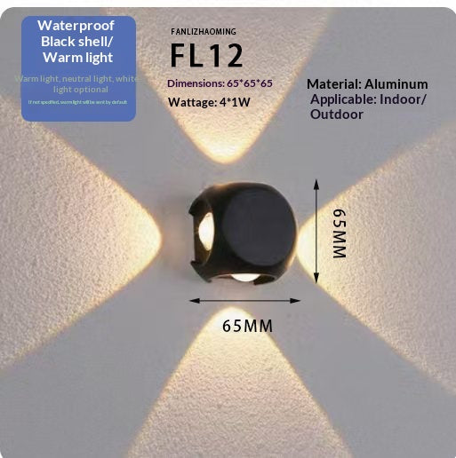 Moderne Waterdichte Buitenwandlamp | IP65 LED Wandlamp