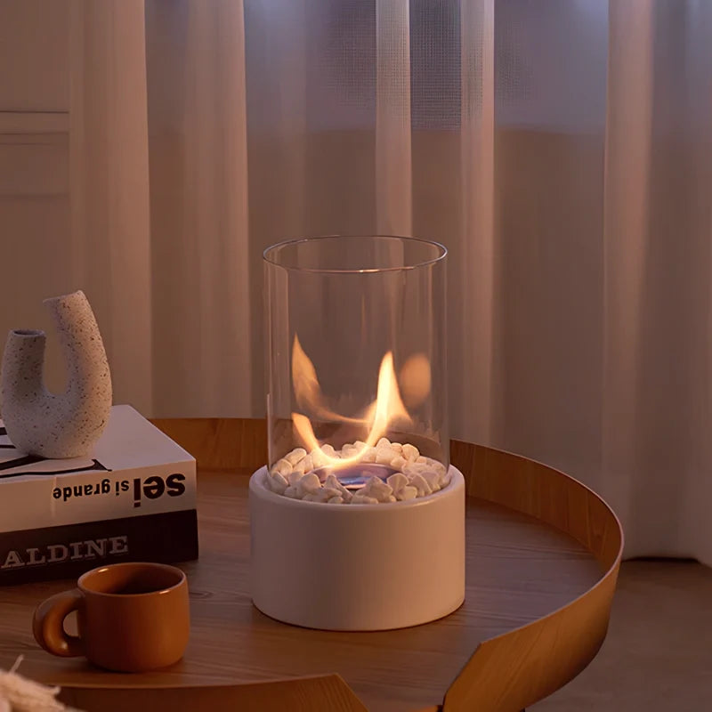 Everlasting Flame-olielampe | Elegant lanterne til inde og ude