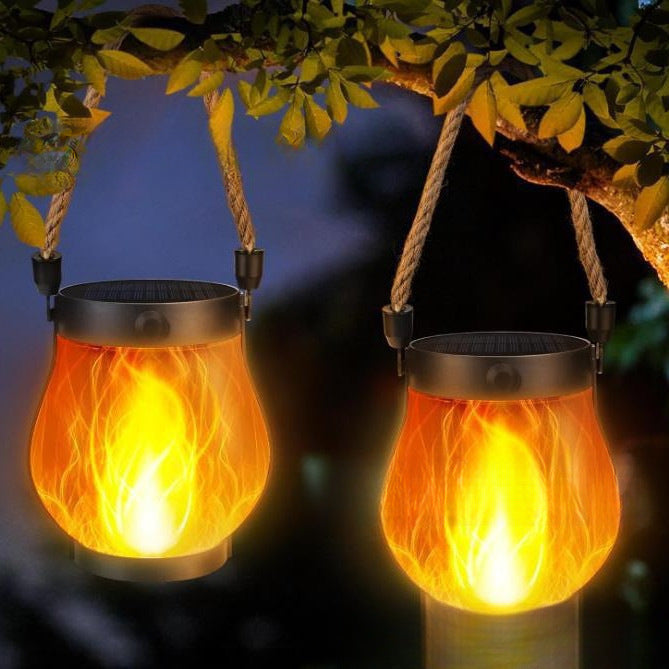 Flikkerende Vlam Tuinlamp | Moderne Decoratieve Buitenverlichting