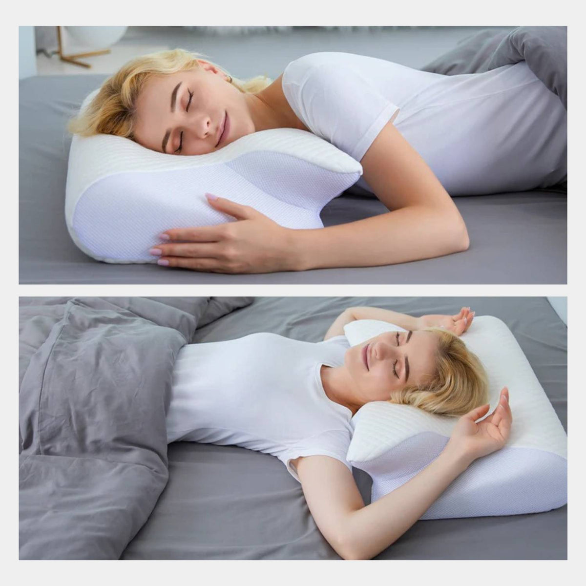 Traagschuim Kussen voor Nek & Schouder  Optimale Ondersteuning & Comfort
