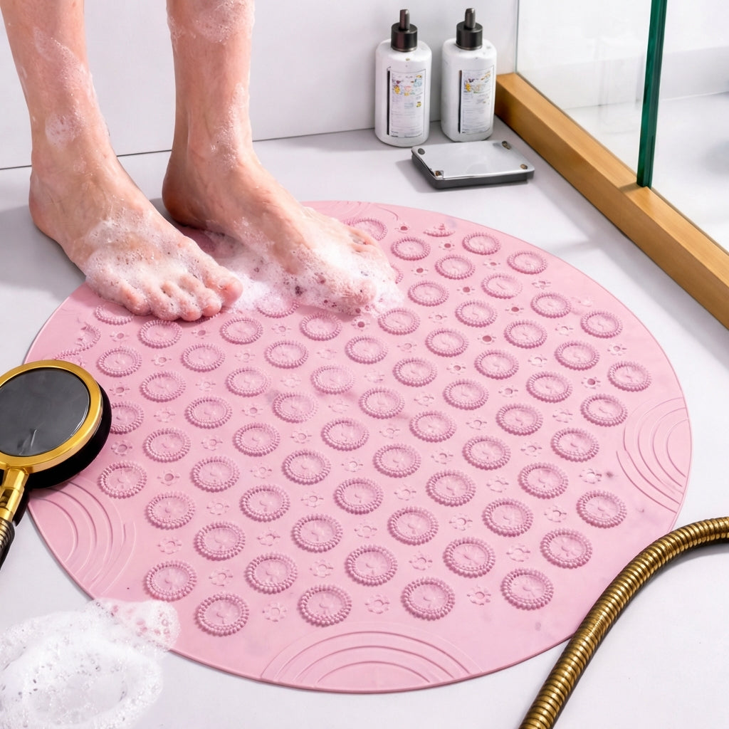Moderne Douchemat | Ronde Antislip PVC Badmat