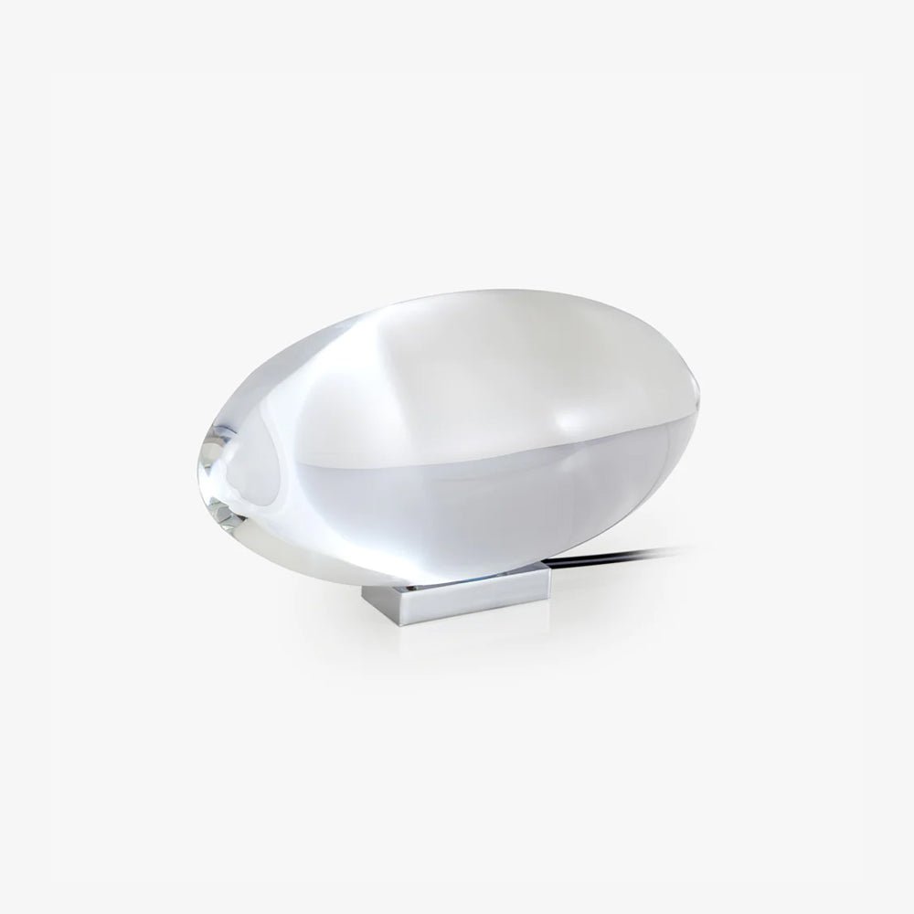 Design Tafellamp met Kristal Lens – Sfeervolle Oogprojectie & LED Lichtstanden