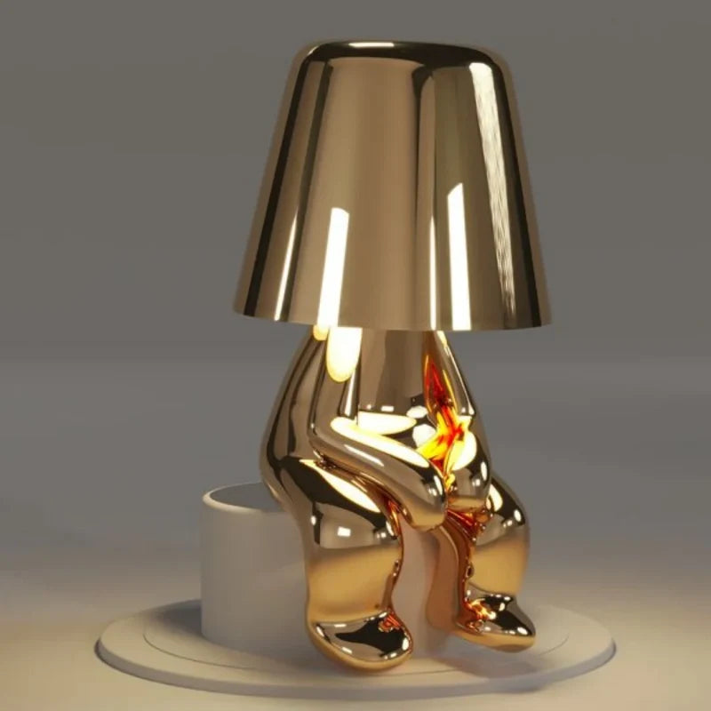 RayDudes lekfulla uppladdningsbara LED-lampa | Dimbar med beröring
