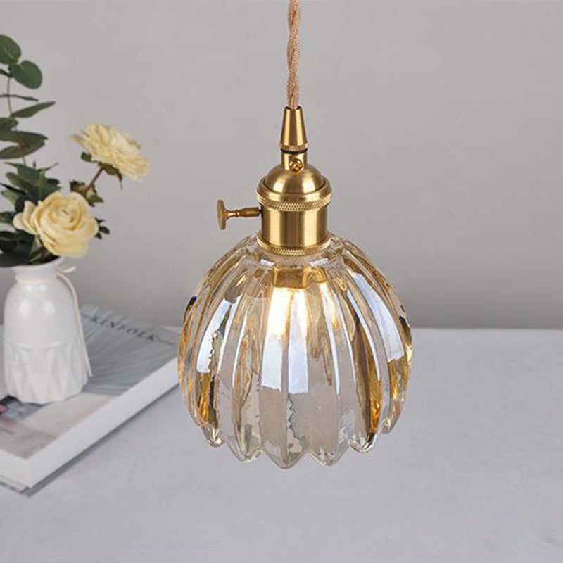Scandinavische Glazen Hanglamp in Meerdere Kleuren